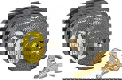 Padlock: Steel & Zinc, Keyed Different, Zinc-Plated